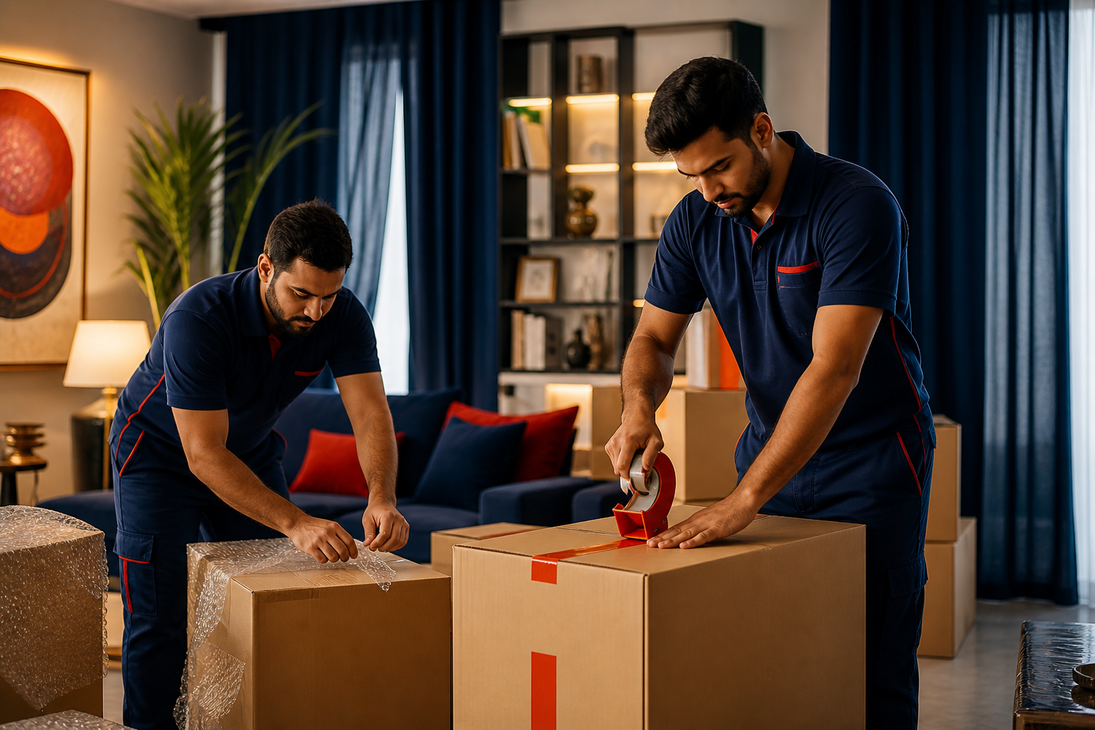 Professional home packing and relocation by TransWorld