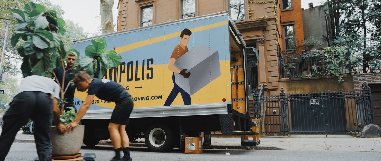 House shifting in progress