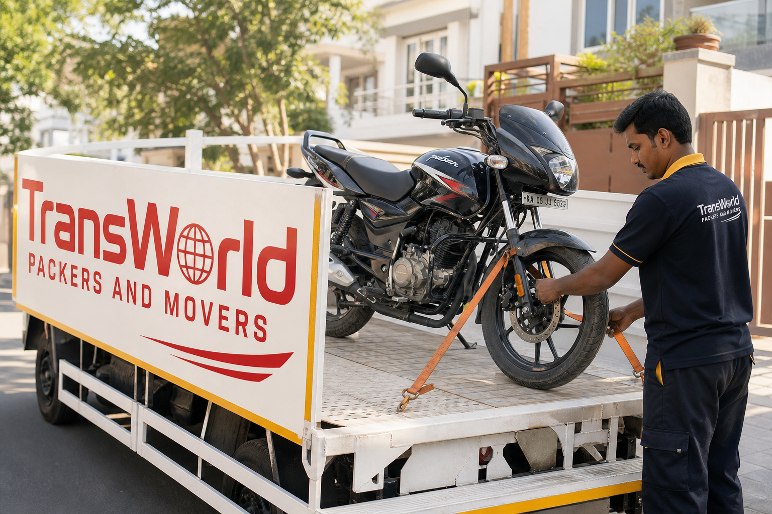Bike Transport | TransWorld Packers and Movers