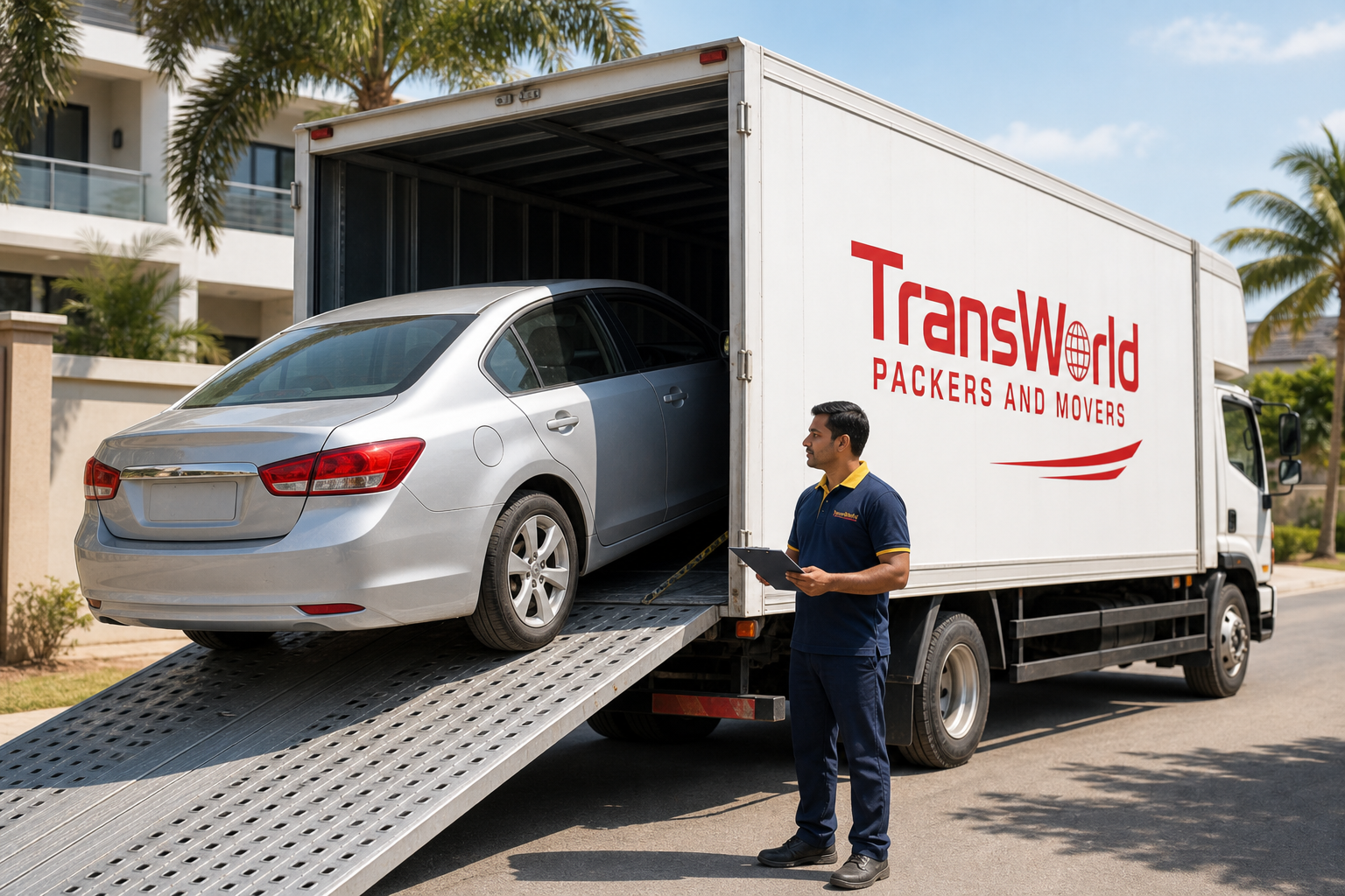 Car Transport | TransWorld Packers and Movers