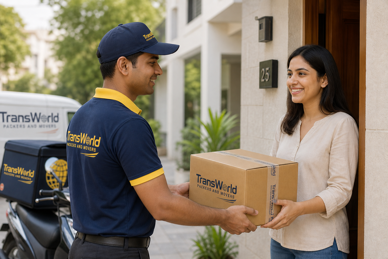 Courier Services | TransWorld Packers and Movers