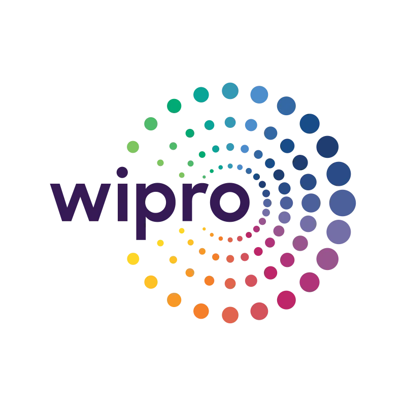 Wipro IT services company logo