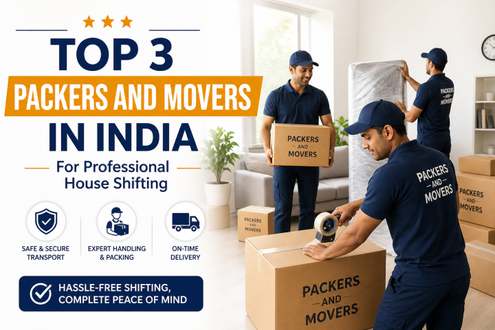 Top 3 Packers and Movers in India For Professional House Shifting